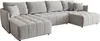 A large, U-shaped sectional sofa with plush cushions and a tufted seat. Produktbild-Vorschau
