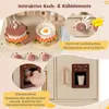 COSTWAY Cucina per bambini, cucina giocattolo con fornelli Anteprima dell’immagine prodotto 7