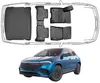 3D Fußmatten & Kofferraumwanne Auto Set Kompatibel mit Produktbild-Vorschau 1