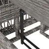 Merax 2er Outdoor-Liegen aus Rattan, Gartenmöbel mit 4-fach Produktbild-Vorschau 14