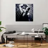 Bilder auf glas - Frau Karneval Maske Mode - 70x70cm - Produktbild-Vorschau 6