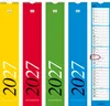 2027 rido/idé Calendario a strisce 120x660 mm, assortito Anteprima dell’immagine prodotto 1