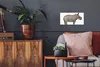 MuchoWow® Poster Rhinozeros - Tiere - Jungen - Mädchen Produktbild-Vorschau 2