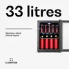 Klarstein Beersafe M, lednice, , LED, 2 police, skleněné Náhled obrázku produktu 2