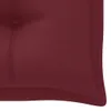 Cuscini per panca da giardino 2 pz. Tessuto Oxford rosso Anteprima dell’immagine prodotto 11