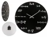 Mathe Wanduhr in schwarz Produktbild-Vorschau 9