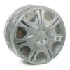 4x 13" Zoll Radkappen Silber Radzierblenden Radblenden Produktbild-Vorschau 2