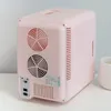 Flamingueo Kühlschrank Klein mit Spiegel und Led 10L Produktbild-Vorschau 6