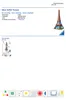 Ravensburger Mini Eiffel Tower, 54 kusov, Budovy, 8 rok / Náhľad obrázku produktu 7
