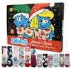 Smurfen Adventskalender met 12 Paar Sokken voor Dames Maat Productafbeelding-voorbeeld 1
