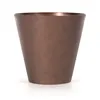 A bronze-colored planter pot on a white background. Náhľad obrázku produktu
