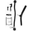 A collection of fitness accessories laid out on a white background. Produktbild-Vorschau