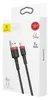 Câble Lightning Usb Baseus Cafule 2.4A 1M (Czarno-Czerwony) Voir les images du produit 23