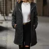 ASKSA Damen Mantel Winter Fleecejacke Lang Warm Produktbild-Vorschau 2