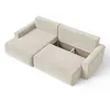 Ecksofa MILO LARGE mit Schlaffunktion und Bettkasten, linke Produktbild-Vorschau 6