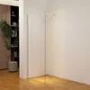 Duschspa Aluverbundplatte 90x210cm Elfenbein Duschrückwand Produktbild-Vorschau 2