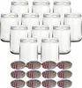 gouveo 12er Set Einmachgläser 580 ml Klassik mit Produktbild-Vorschau 1