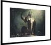 MuchoWow® MuchoWow® Gerahmtes Poster Elefant - Wald - Bäume Produktbild-Vorschau 7