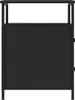 vidaXL Nachttische 2 Stk. Schwarz 44x45x60 cm Holzwerkstoff Produktbild-Vorschau 6