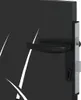vidaXL Gartentor Schwarz 85 x 100 cm Pulverbeschichteter Produktbild-Vorschau 7