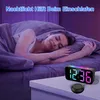 RGB-Vibrationswecker fürs Schlafzimmer, 100 dB laut, zwei Produktbild-Vorschau 2