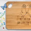 Mr. & Mrs. Panda Frühstücksbrett Faultier Pärchen - Produktbild-Vorschau 3