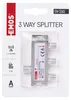 EMOS 3-Wege-Antennenverteiler A-Class - 3-Fach SAT-Splitter Produktbild-Vorschau 4