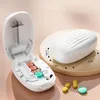 Pillenteiler 1/2 & 1/4, kompakter Tablettenteiler mit Produktbild-Vorschau 2