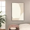 MuchoWow® - Leinwandbilder - Beige - Abstrakt - Modern, Produktbild-Vorschau 2