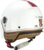 Kask Jet CGM 191V PIX VINTAGE White Bordeaux Długi daszek Podgląd zdjęcia produktu 2