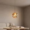 Hängeleuchte Metall Rauchglas D: 15 cm H: max. 150 cm Beige Produktbild-Vorschau 8