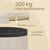 Fußhocker mit Stauraum, faltbarer Hocker mit abnehmbarem Produktbild-Vorschau 7