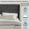 MODFU Polstrovaná postel 160x200 rám postele multifunkční Náhled obrázku produktu 3