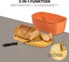 bremermann Brotkasten oval mit Bambus-Deckel, Brotbox mit Produktbild-Vorschau 3