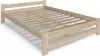 Holzbett 160x200 Massivholz Kiefer – Herstellerqualität Produktbild-Vorschau 1
