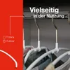 MAWA Kleiderbügel, 10er-Set, rutschfest, 36 cm, Weiß, Produktbild-Vorschau 4