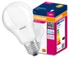 A product shot of an OSRAM LED light bulb next to its packaging. Náhľad obrázku produktu