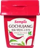A product shot of a red container of Gochujang Korean Chili Paste. Podgląd zdjęcia produktu
