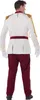 A man wearing a Prince Charming costume, viewed from the back. Anteprima dell’immagine prodotto