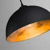 Retro Pendelleuchte dimmbar Ø31cm in schwarz/gold Produktbild-Vorschau 11