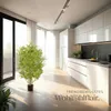 Umělý bambusový strom Bambosa, realistická textura - 120 cm Náhled obrázku produktu 14
