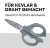 Clauss Polyamid Schere | Profi Draht- und Kabelschere mit Produktbild-Vorschau 2