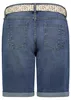 Sublevel Denim Bermuda Jeans Shorts mit Flechtgürtel und Produktbild-Vorschau 3
