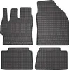 2020-2025 Toyota Yaris tappetini in gomma nera 4 pz Anteprima dell’immagine prodotto 13