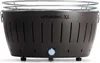A charcoal grill with a metal grate on top and a control knob on the front. Náhled obrázku produktu