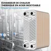Wiltec Échangeur de chaleur thermique avec 60 plaques – 191 Voir les images du produit 2
