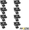 8er Set Solar Photovoltaik ALU Mittelklemme schwarz 30mm Produktbild-Vorschau 2