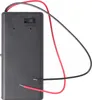 Goobay 9V Block Batteriehalter, Schwarz - lose Kabelenden, Produktbild-Vorschau 3