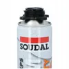 A close-up shot of a Soudal foam adhesive can. Produktbild-Vorschau
