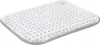 A white heating pad with a textured surface and a gray border, shown from a diagonal angle on a white background. Produktbild-Vorschau